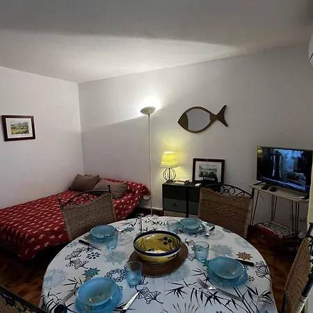 Apartmán T2 Lumineux Au Port, Climatisation, Loggia Avec Vue, Parking Inclus - Fr-1-696-93 *