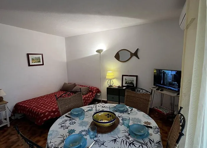 Apartment T2 Lumineux Au Port, Climatisation, Loggia Avec Vue, Parking Inclus - Fr-1-696-93 *